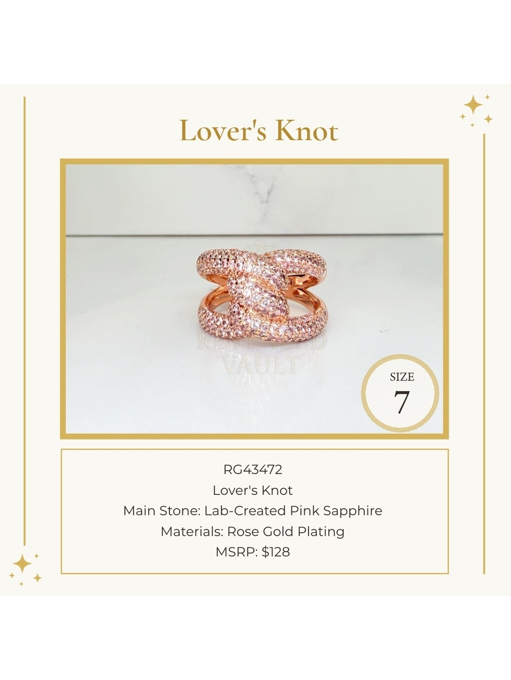 Lover's Knot - Size 7 - OG